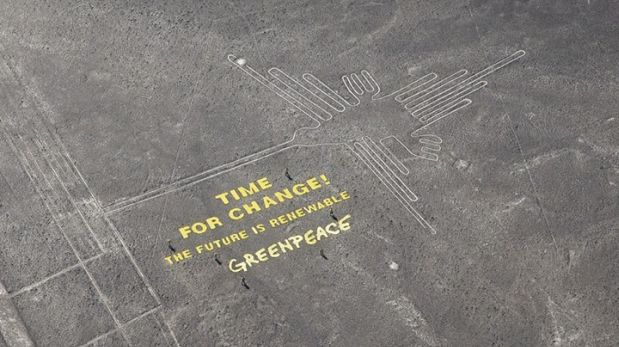 Greenpeace: ¿Qué daño hizo a las líneas de Nasca realmente?